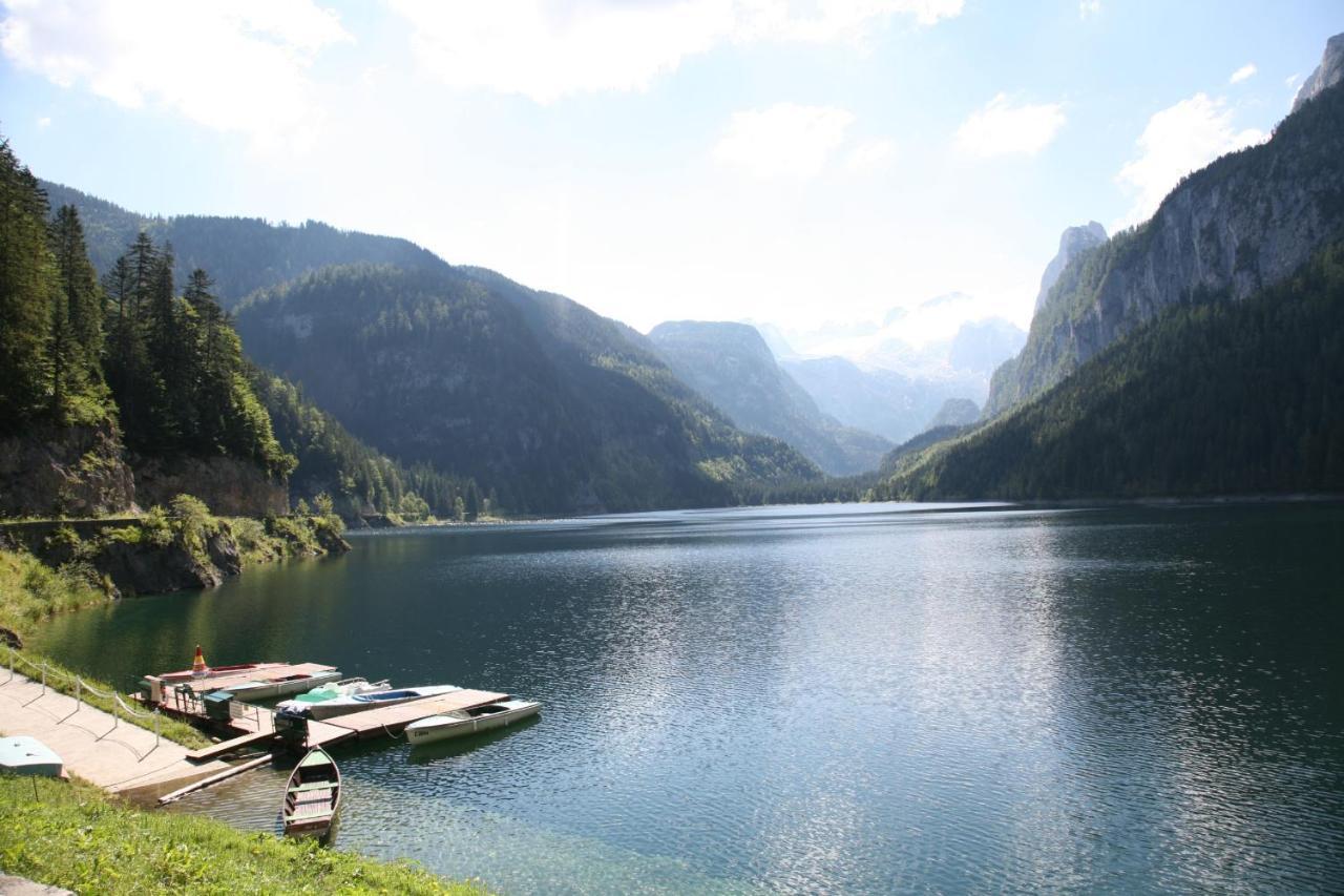 Appartement Predigstuhlblick Mit Indoorpool Und Sauna Bad Goisern Buitenkant foto